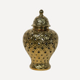 Golden Elegance Desen Kavanoz 45cm