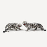 Snow Leopard Dekor 2'li Set