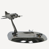 Uçak Figürlü Metal Puro Stand