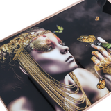 Pure Beauty – Cam Duvar Tablosu