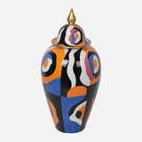 Abstract Color Harmony Kavanoz 55cm