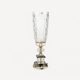 Gold Ayaklı Kristal Vazo