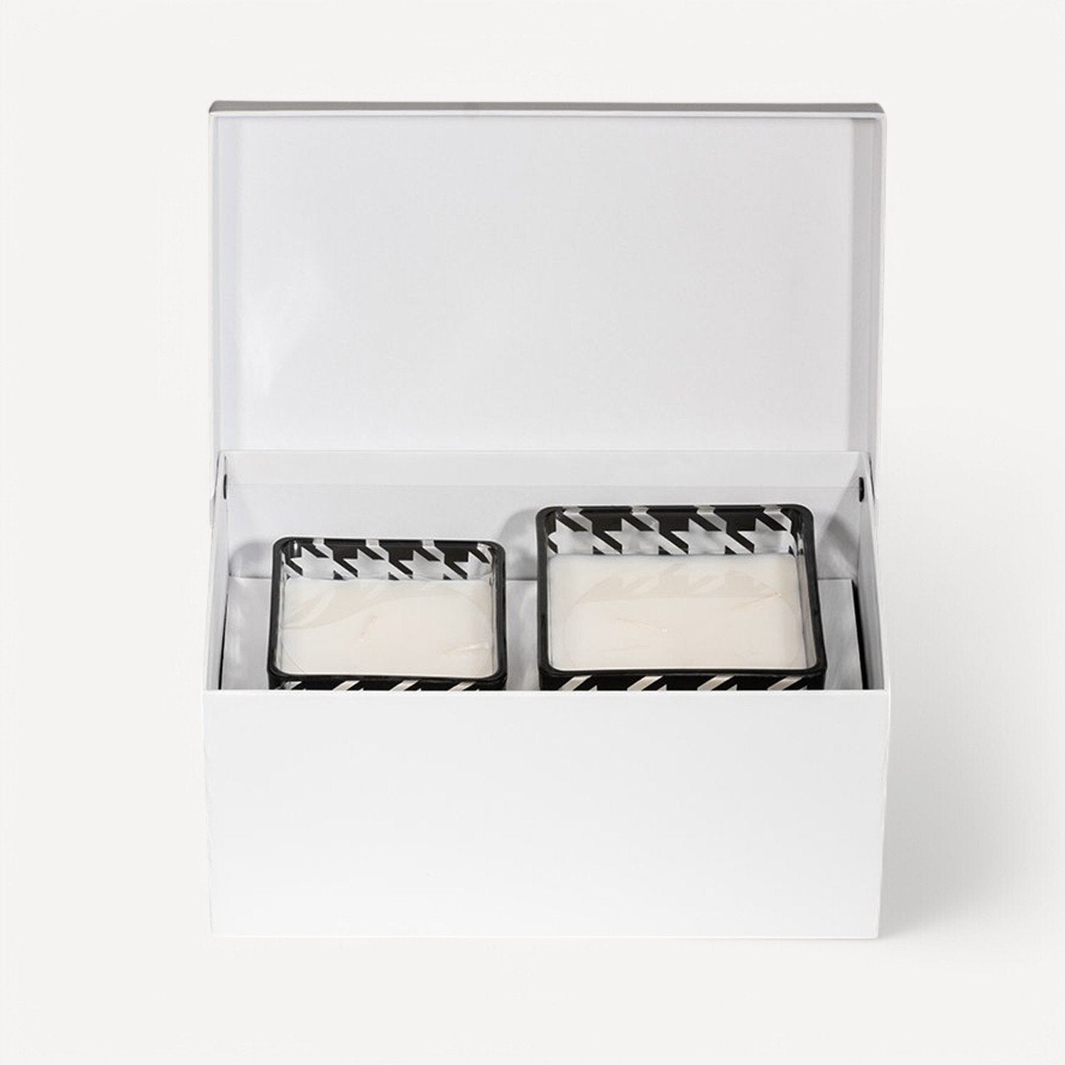 2'Li Kaz Ayaklı Kokulu Mum - Siyah