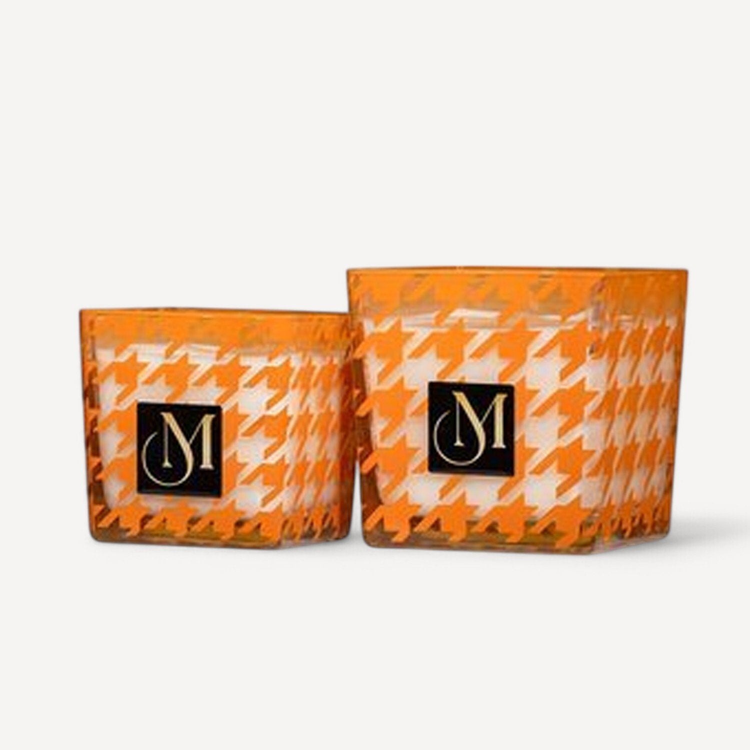 2'Li Kaz Ayaklı Kokulu Mum - Turuncu