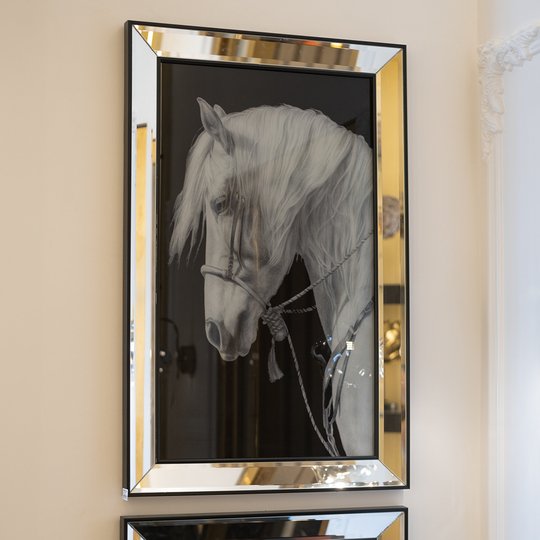 2'li Aynalı At Tablo