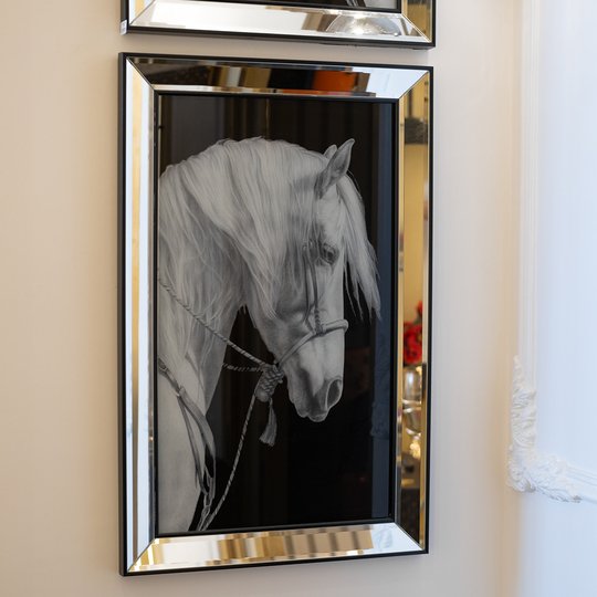 2'li Aynalı At Tablo