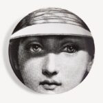 FORNASETTI - Duvar plakası Tema e Variazioni n.123