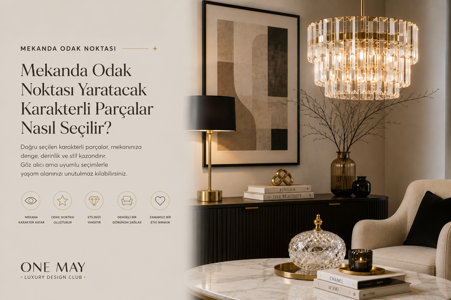 Mekanda Odak Noktası Yaratacak Karakterli Parçalar Nasıl Seçilir?